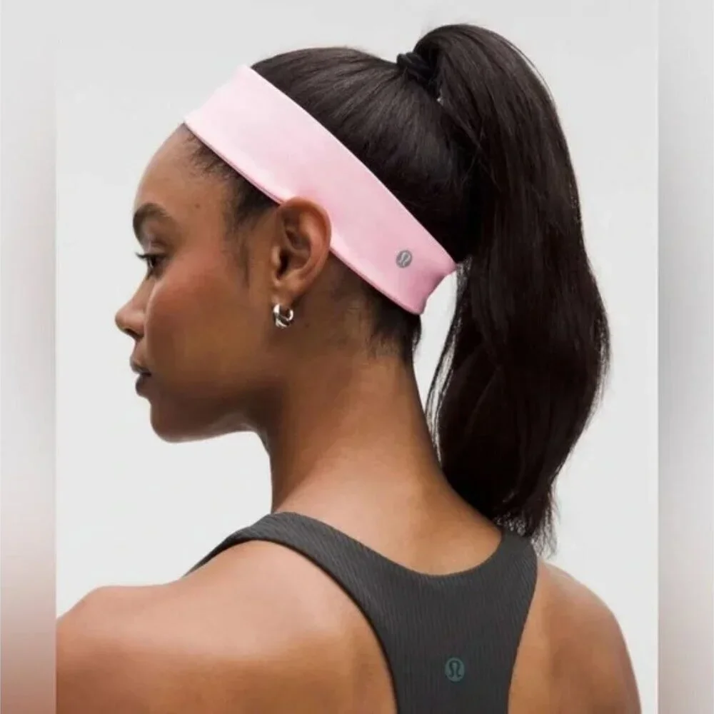 Lululemon Luxtreme Training Headband - Pink Organza